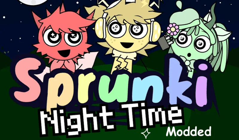 Sprunki Night Time Modded