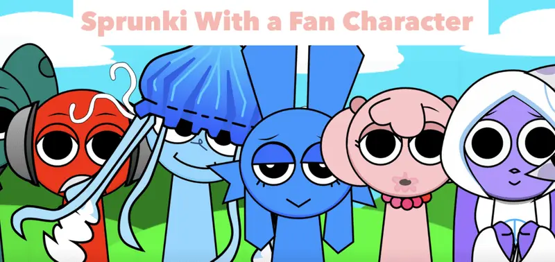 Sprunki With Fan Character